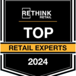 Linda Johansen-James wins the Rethink Retail Top Retail Experts Award for 2024
