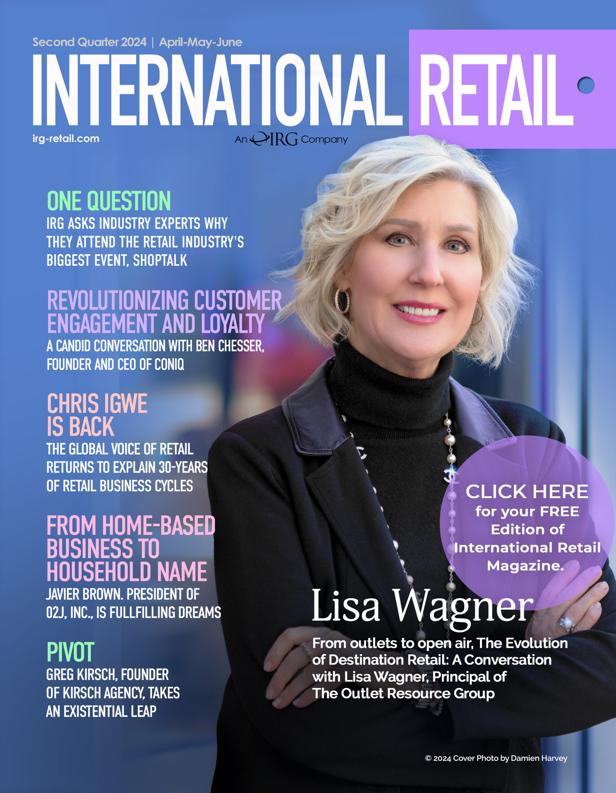International Retail Magazine: Lisa Wagner of TORG | Second Quarter | April-May-June