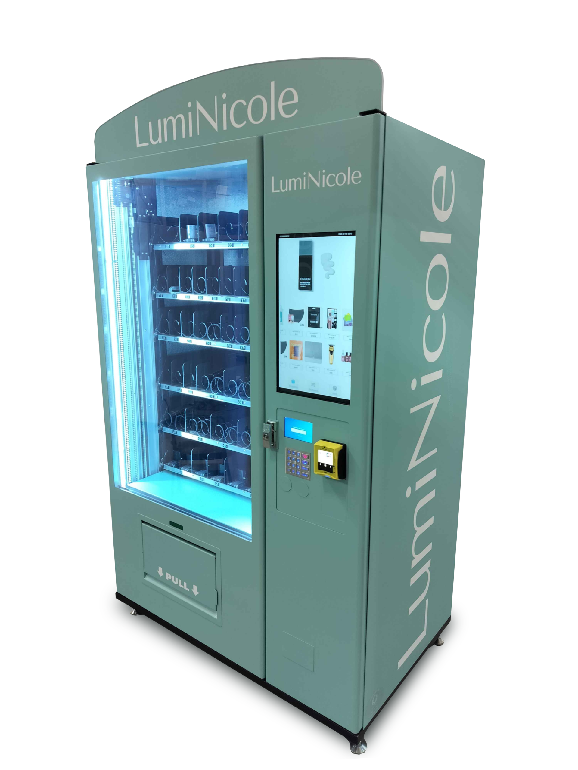 LumiNicole Automated Retail machines are revolutionizing how we sell beauty products. 