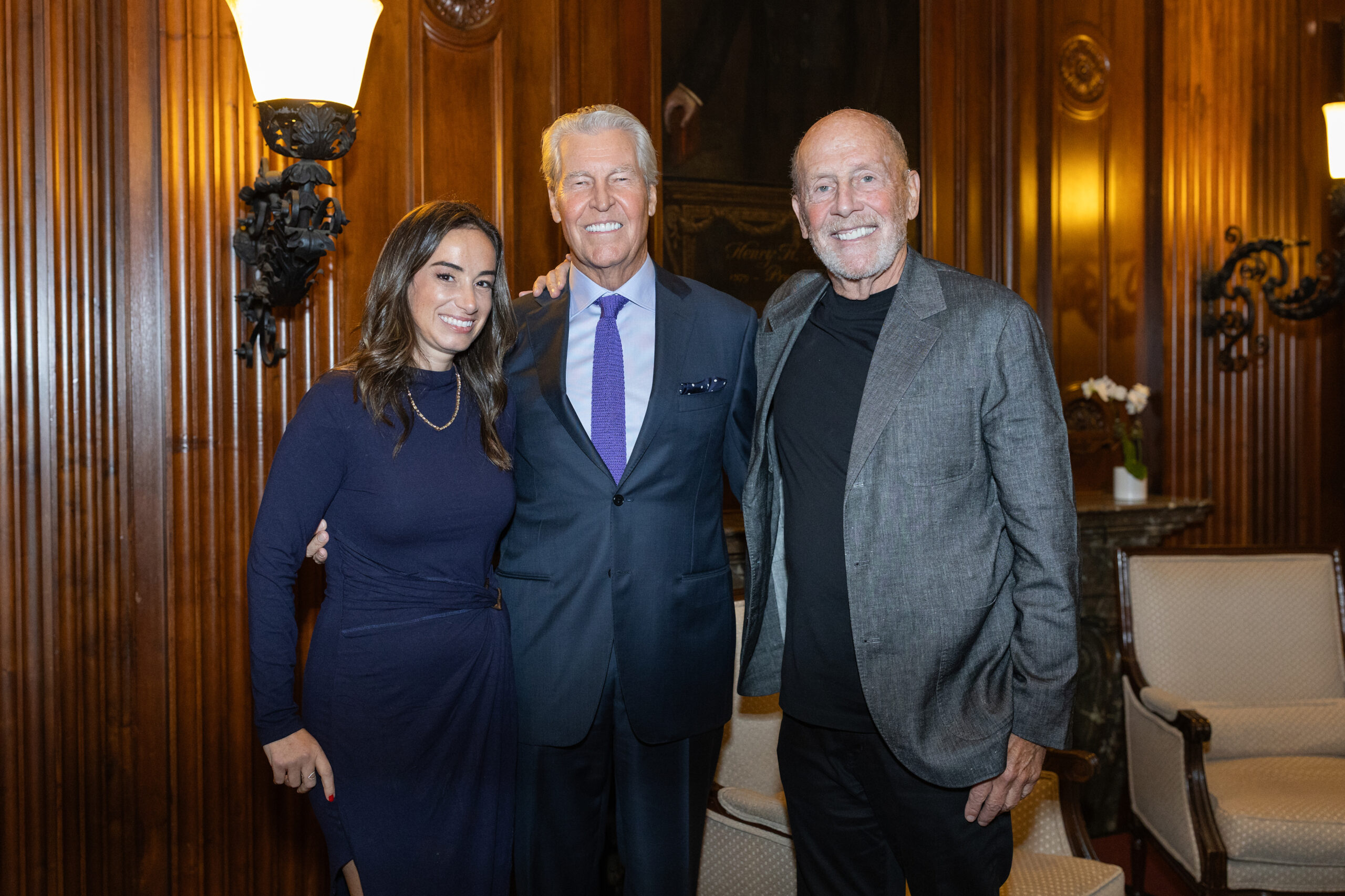 Brittany Baumgarten hosts an evening with Retail Legends, Terry Lundgren formerly
with Macy’s and Lew Frankfort, formerly with Coach.