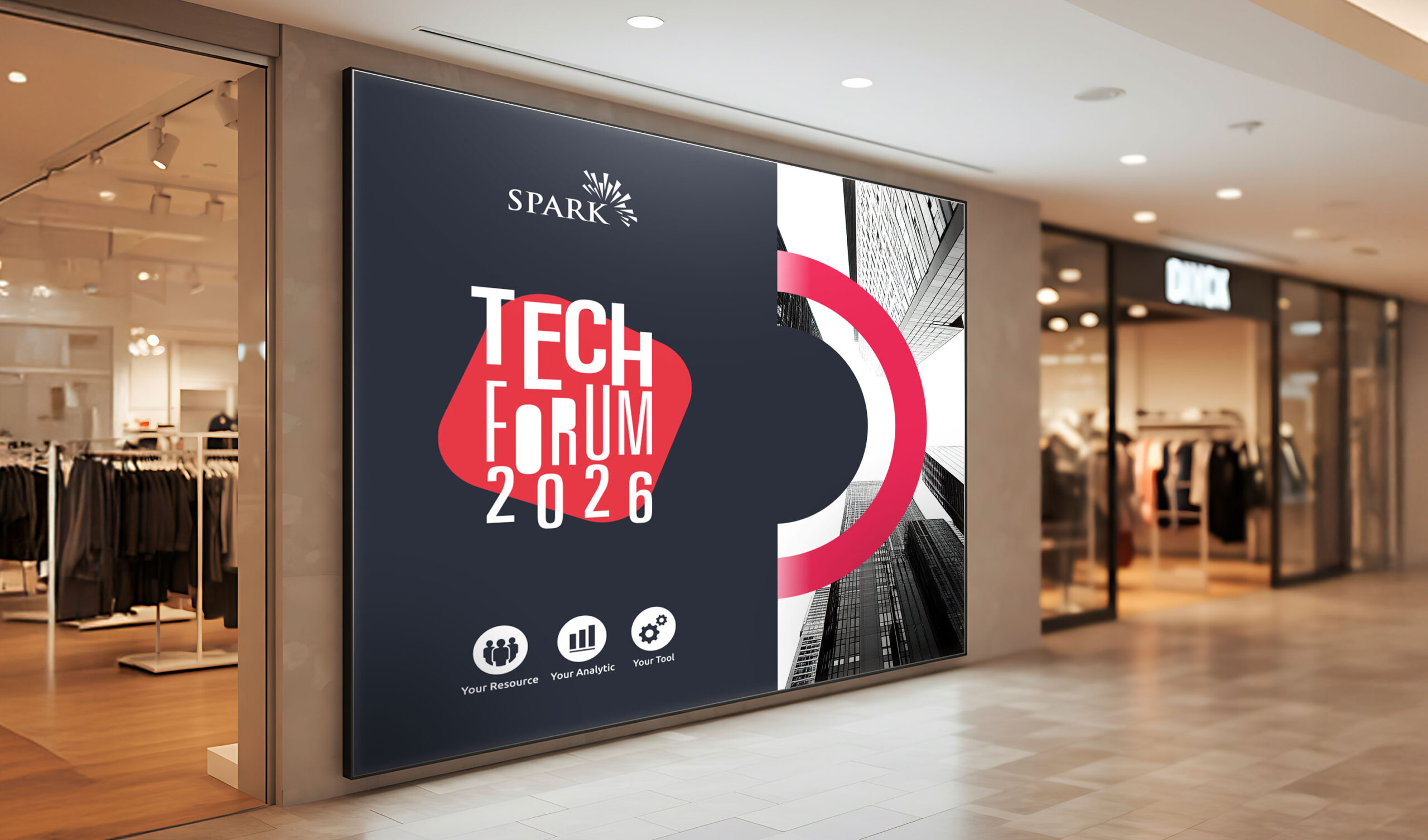 Marty Gareau, GM of DisplayIt, shows
us how interchangeable trade show displays can easily crossover into
the world of retail.